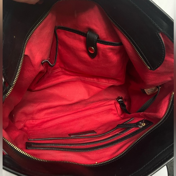 DOONEY & BOURKE VTG Large Monogram Tote - Picture 6 of 8